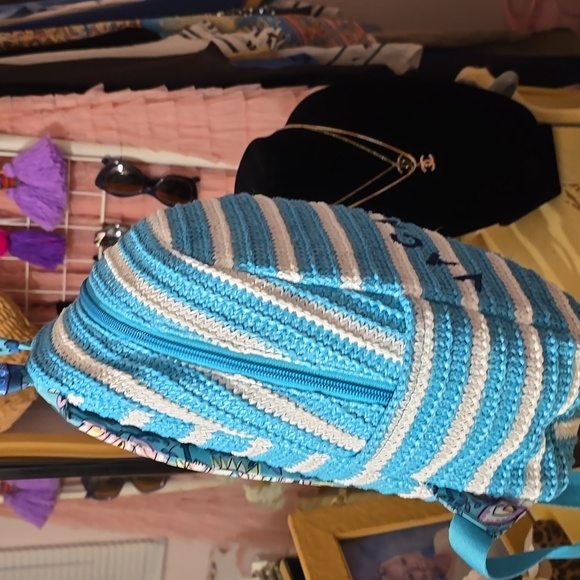 VERA BRADLEY Small / Med Backpack  VACAY  ALL DAY main image 9
